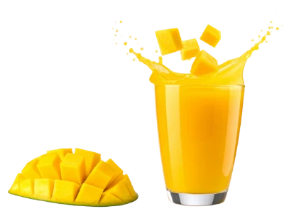 Fresh Mango Juice Splash