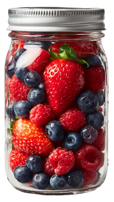 Fresh Mixed Berries Jar