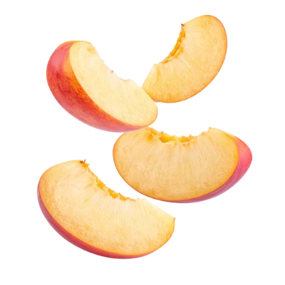 Fresh Nectarine Fruit Slices