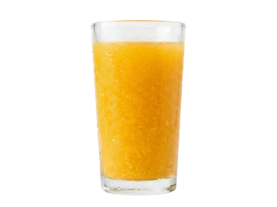 Fresh Orange Juice Glass