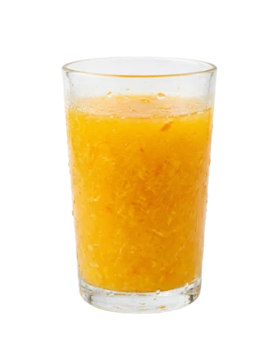 Fresh Orange Juice Glass