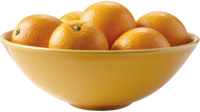 Fresh Oranges In Bowl