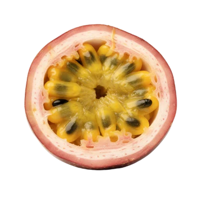 Fresh Passion Fruit Half