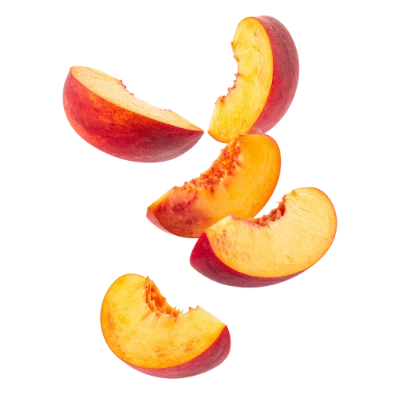 Fresh Peach Slices