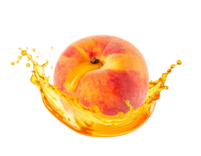 Fresh Peach With Juice