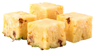 Fresh Pineapple Cubes