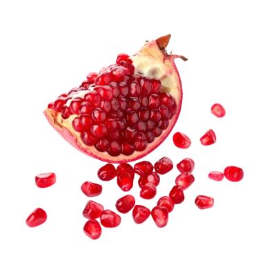 Fresh Pomegranate Fruit Slice