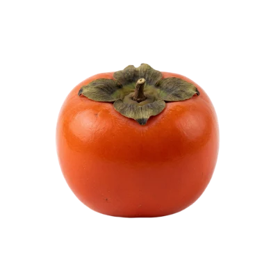 Fresh Ripe Persimmon Fruit