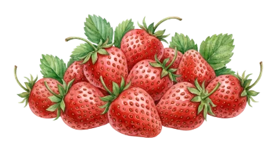 Fresh Ripe Strawberries