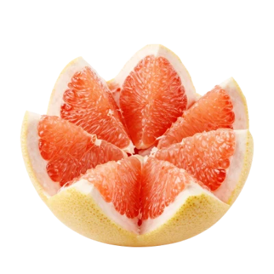 Fresh Sliced Grapefruit
