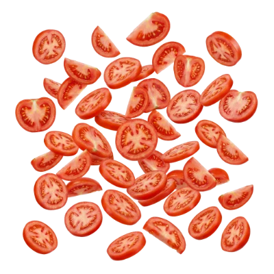 Fresh Sliced Red Tomatoes