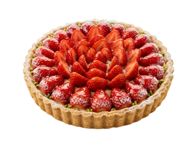 Fresh Strawberry Fruit Tart