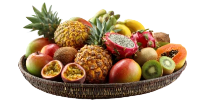 Fresh Tropical Fruit Basket