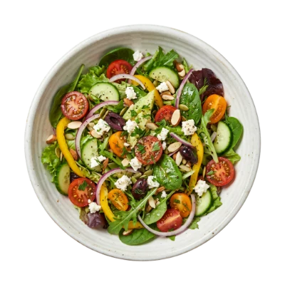 Fresh Vegetable Salad Bowl