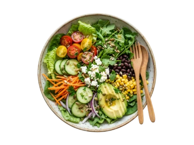 Fresh Vegetable Salad Bowl