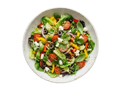 Fresh Vegetable Salad Bowl