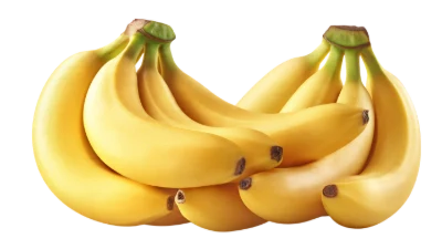 Fresh Yellow Banana Bunch