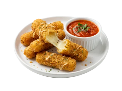 Fried Mozzarella Cheese Sticks