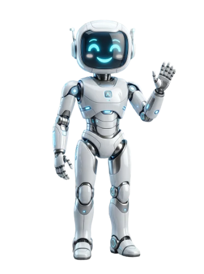 Friendly 3D Robot Character