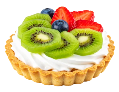 Fruit Tart With Cream