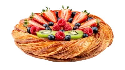 Fruit Topped Danish Pastry