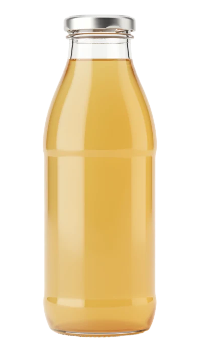 Glass Bottle Of Juice
