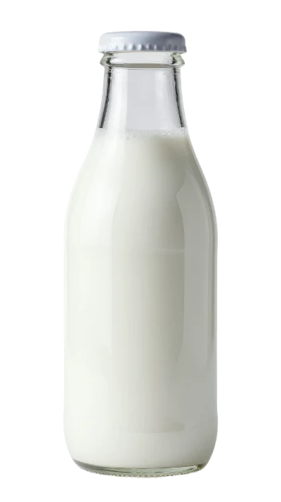 Glass Bottle Of Milk