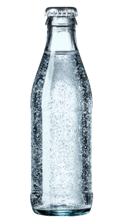 Glass Bottle Sparkling Water