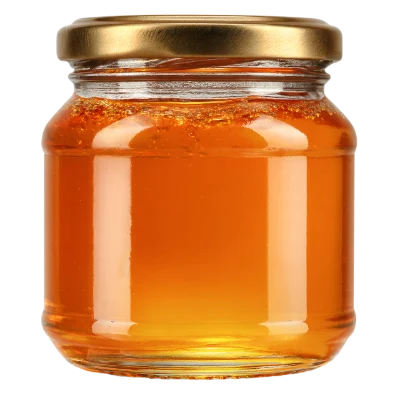 Glass Jar Of Honey