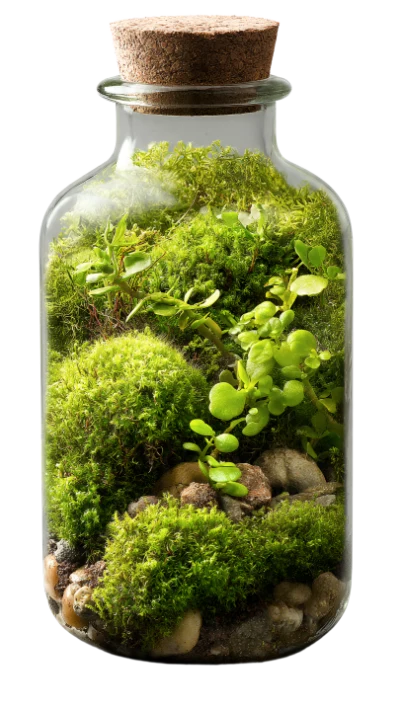 Glass Jar Terrarium