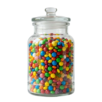 Glass Jar With Candies