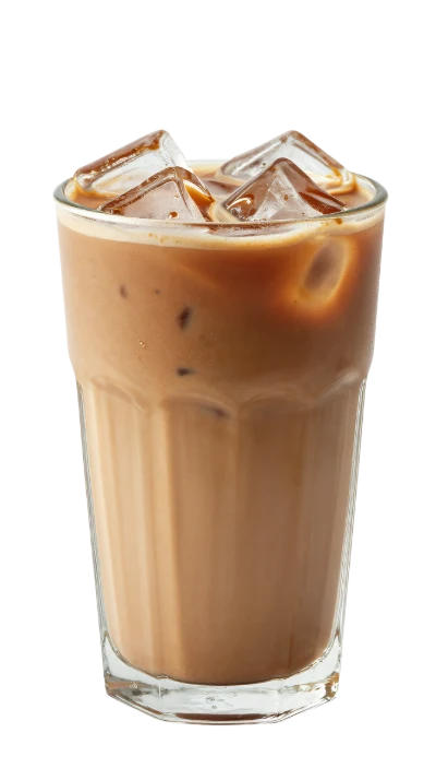 Glass Of Iced Coffee