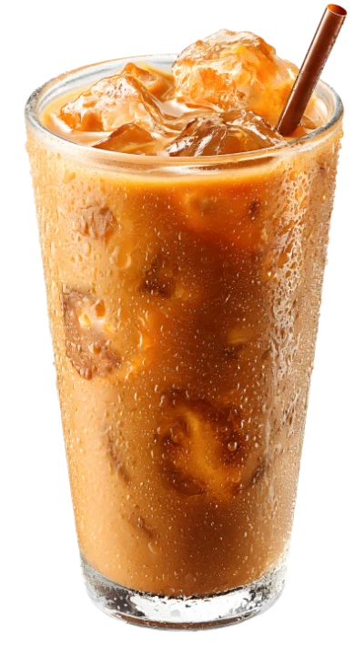 Glass Of Iced Coffee