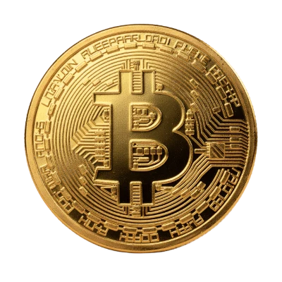 Gold Bitcoin Cryptocurrency Coin