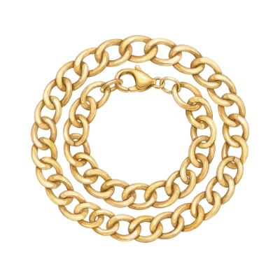 Gold Chain Illustration