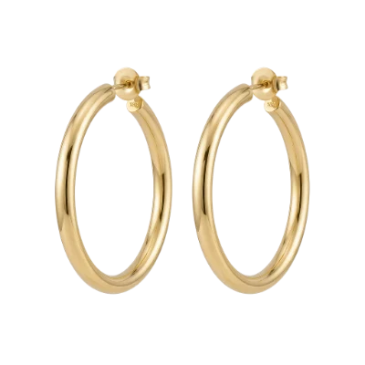 Gold Hoop Earrings