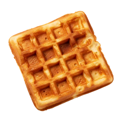Golden Belgian Waffle