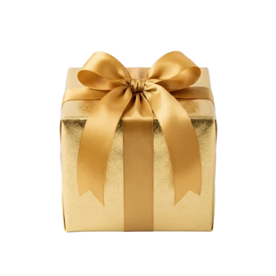 Golden Gift Box