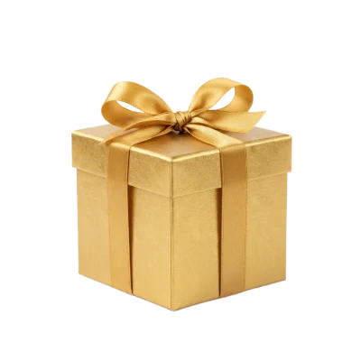 Golden Gift Box