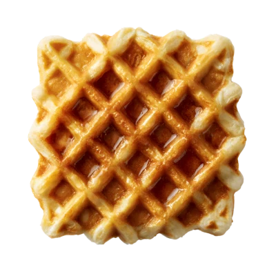 Golden Square Waffle