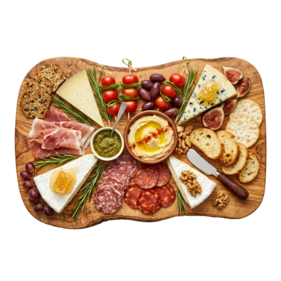 Gourmet Charcuterie Cheese Board
