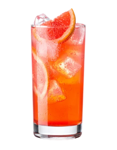 Grapefruit Cocktail With Ice