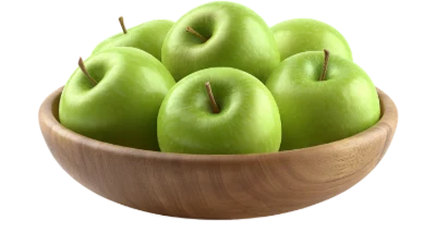 Green Apples In Bowl