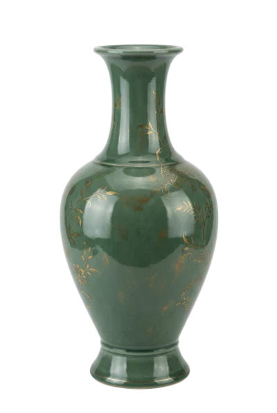 Green Ceramic Vase