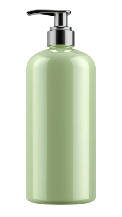Green Cosmetic Pump Bottle