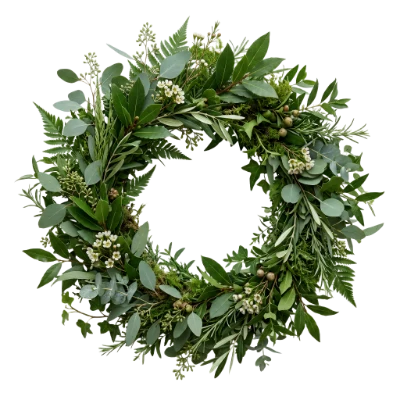Green Foliage Wreath