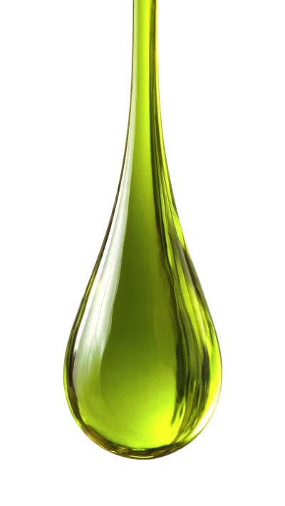 Green Olive Oil Drop