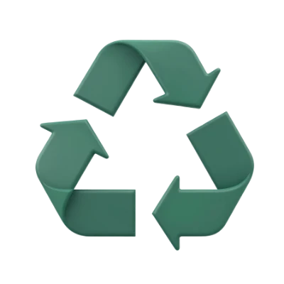 Green Recycling Symbol