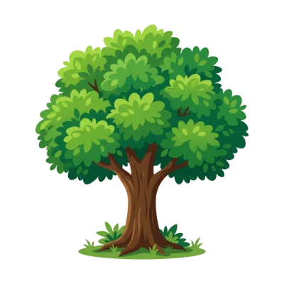 Green Tree Illustration
