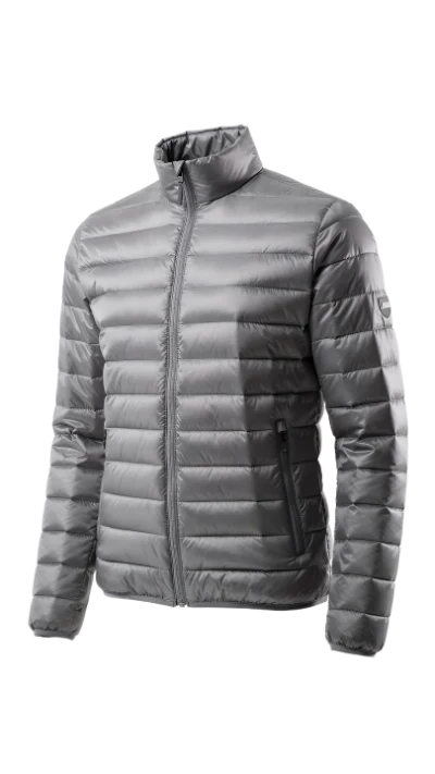 Grey Puffer Jacket